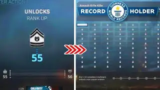 World's First MODERN WARFARE Level 55! (What Happens?)
