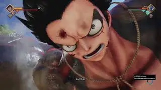 JUMP FORCE Luffy VS Marshall, kane e Galena