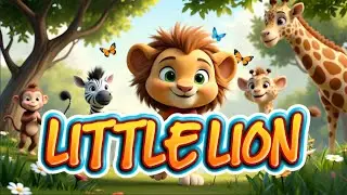 Playful Little Lion Songs 🎵🌈✨ | English & Malay songs | kids songs | toddler rhymes | Lagu Anak