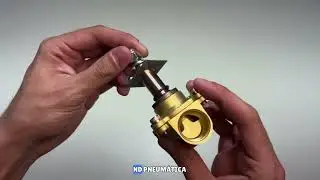 Corpo V&aacute;lvula Solenoide Sem Bobina 2/2 Vias Rosca 3/4 Bspp 3/4