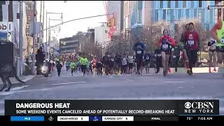 Dangerous Heat Melting Weekend Events