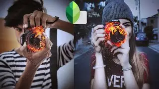 Snapseed Camera Fire Effect Photo Editing Tutorial Step By Step In Mobile | Snapseed Edits