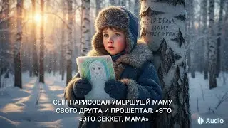 СЫН НАРИСОВАЛ УМЕРШУЮ МАМУ СВОЕГО ДРУГА И ПРОШЕПТАЛ: «ЭТО СЕКРЕТ, МАМА»