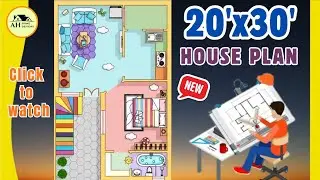 Beautifull 20x30 House Design | Modern Small Home Design 2025 | 20*30 House Plan | #floorplan #trend