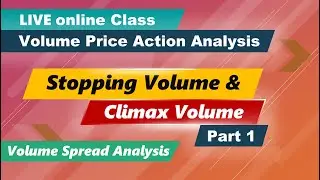 #C17  Stopping Volume & Climax Volume Part 1 || 19th Mar 2022