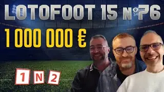🎙️ PronoLive : LotoFoot 1 000 000 &euro; avec Lens-OM, OL-Strasbourg & Real Madrid-Barcelone - LF15 n&deg;76