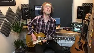 Blues Guitar on Gibson Historic R7 Les Paul Peter Green Mod & Kemper - Mark Abrahams of Wishbone Ash