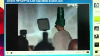 Lady Gaga in Singapore 7 July 2011
