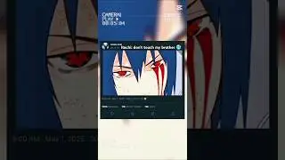 Itachi: &lsquo;Don&rsquo;t Touch My Brother!&rsquo; 😤🔥 #ItachiUchiha #ProtectMyBrother #NarutoLegacy