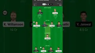 SRH vs RR 2022 Final Team #fantasyteam #shorts #ipl