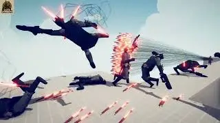 Medium Size BATMAN Army vs Every Multi Shooter | Totally Accurate Battle Simulator TABS