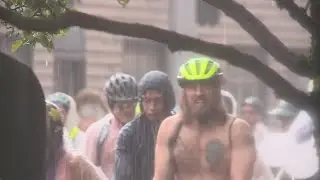 Emergency nude ICE protest takes place in Portland, Oregon