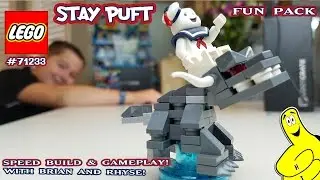 Lego Dimensions: #71233 Ghostbusters Stay Puft FUN Pack Unboxing/SpeedBuild/Gameplay - HTG