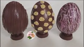 HUEVOS DE PASCUA SUPER FACIL y SIN GLASE