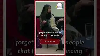 Shabana Azmi | The Effect of playing Characters on Screen | Jaipur Literature Festival