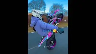 Stunts are only for real men 💀 #dirtbike #stunts #bike #edit #trollface #shorts