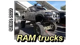 Ram trucks at SEMA Las Vegas 2023