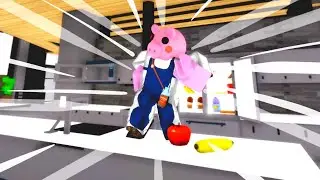 What was Piggy Doing in the Kitchen? ( Brookhaven RP Roblox Shorts )