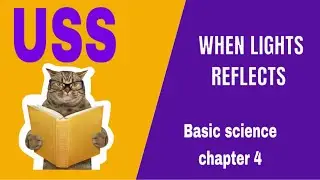 When Light Reflects | Class 6 Basic Science | Chapter 4 Explained with Examples#uss#ussexam