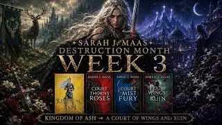 Massverse Reading Challenge 2024 - Week 3 Sarah J. Maas reading update #booktube