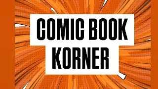 COMIC BOOK KORNER hosted by OMD300 aka Doc Savage the Man of Bronze #viral #kornerstoretelevision