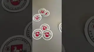 Custom German Registration Sticker: Wolfsburg / Golfsburg