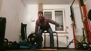 Barbell Training @32kg 3/2/1: O.A.F.L./ O.A.S.L./ Zercher Squat/ OH.Press