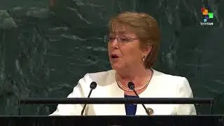 UN Speeches: Chilean president Michelle Bachelet