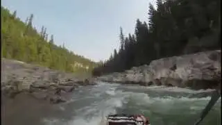 South Fork Flathead River above Meadow Creek Gorge, Bob Marshall Wilderness, Montana
