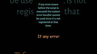 PHP's set_error_handler function explained