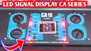 Cara Pasang Led Signal Panel Depan  CA Series Pasang Led Signal CA 18 Display 4 Channel