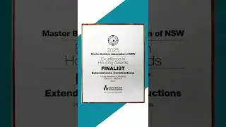 Proud Finalist at the 2025 Master Builders Excellence Awards | Extend A Home