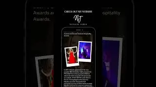 Explore my newly revamped website 📲#EventSinger #NatalieJames #2026Weddings