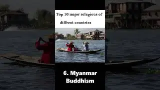 Top 10 major religious of different countries | Zaiby TV #viral #shorts #trending #top10