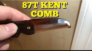 KENT COMB 87T FOLDING BEARD COMB (REVIEW)