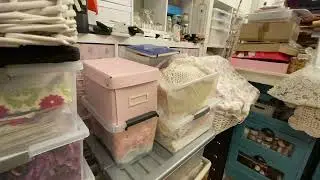 Craft Room Tour Part 8A: Done! Well, at least for when it’s just me working here 😉 Watch part B too.