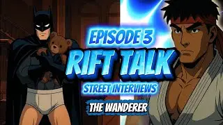 Ryu & Batman Street Interview &ndash; Rift Talk Episode 3 (Animated Multiverse DC Crossover Series)