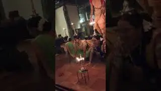 Traditional folk dance and music by local villagers