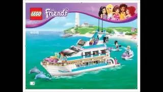 LEGO Friends 41015 - Dolphin Cruiser Building Instructions