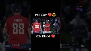 Phil Salt Rcb Blood ❤️😎.. #rcbians #music #viralvideo #cricketlover #rcb #viratkohli #trendingshorts