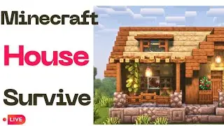 Minecraft Survival LIVE Building, Exploring & 100 Days Adventure #minecraft