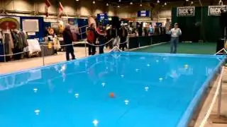 Fly Fishing Demo at the Eastern Sports and Outdoor Show, Harrisburg PA