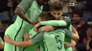 Guerreiro Goal Portugal vs Norway 2-0 29.5.2016