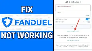How to Fix FanDuel App Not Working | LATEST GUIDE