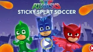 PJ masks sticky splat soccer amazing game   PJ Masks Super Heroes Latest Games and Cartoons