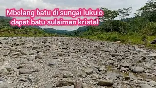Batu sulaiman kristal temuan sungai lukulo kebumen