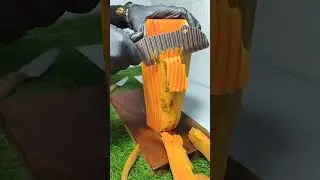 Most Satisfying Papaya Cut Ever ✨ #fruitcutting #fruitzen #asmr #satisfying