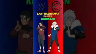 Saat Hashirama Pamer Kekuatan #naruto #anime