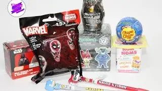 Kinder Mini Mix #24. Num Noms, Зверополис, Дэдпул, Angry Birds и др. Американские сюрпризы!!