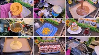 🏡جبرت بخطر🤲اولادي👩‍👧‍👧 وعملتلهم🫖☕اللي طلبو ونفسهم🍰 في  روتين🧕🏻ام بتعفر في الحياه لاجل 💪اطفله الصغار 